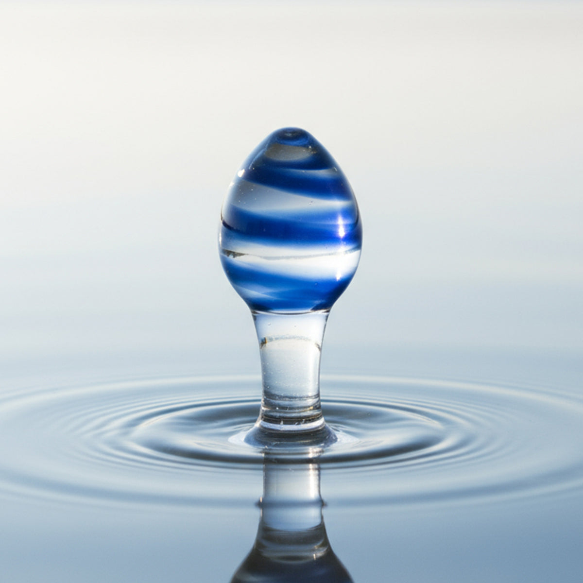 Glass Anal Plug